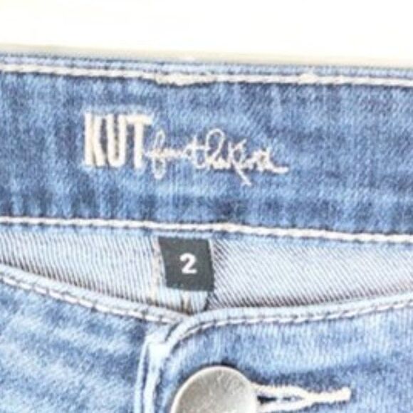 KUT From The Kloth | Medium Wash Straight Leg Jeans Size 2 - Picture 7 of 7
